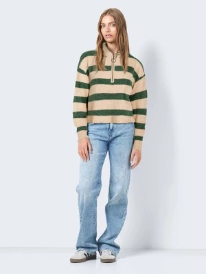 Zdjęcie produktu JDY Sweter w kolorze zielono-beżowym rozmiar: M