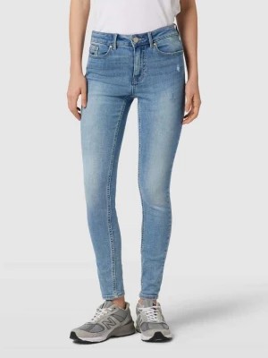 Zdjęcie produktu Jeansy o kroju skinny fit z przetarciami model ‘FLASH’ Vero Moda