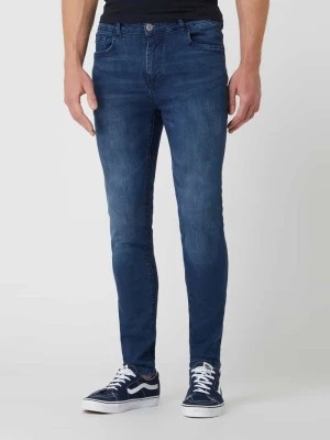 Zdjęcie produktu Jeansy o kroju skinny fit z zapięciem na guzik i zamek błyskawiczny REVIEW