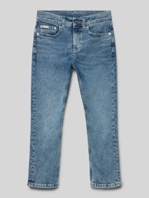 Zdjęcie produktu Jeansy o kroju slim fit z naszywką z logo model ‘DAD’ Calvin Klein Jeans