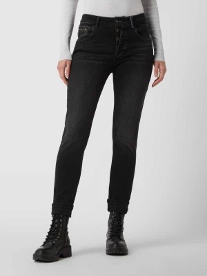 Zdjęcie produktu Jeansy o kroju slim tapered fit z dodatkiem streczu model ‘Gigi’ Blue Fire Jeans