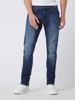 Zdjęcie produktu Jeansy o kroju tapered fit z dodatkiem streczu model ‘Stanley’ Pepe Jeans