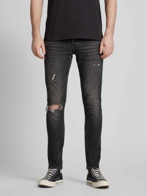 Zdjęcie produktu Jeansy z efektem znoszenia model ‘GLENN’ jack & jones