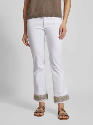 Zdjęcie produktu Jeansy z poszerzaną nogawką z frędzlami model ‘Style. Mary’ BRAX