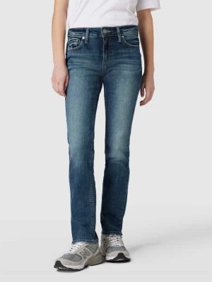 Zdjęcie produktu Jeansy z prostą nogawką i 5 kieszeniami model ‘Suki’ Silver Jeans
