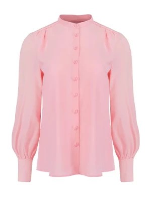 Zdjęcie produktu Jedwabna koszula Crepe de Chine w kolorze Candy Pink Jaaf