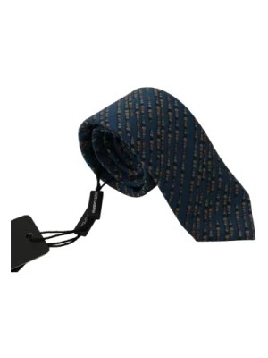 Zdjęcie produktu Jedwabny Krawat dla Mężczyzn - Stylowy i Elegancki Dolce & Gabbana