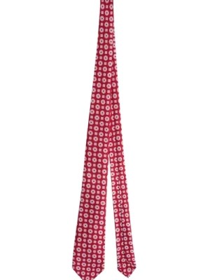Zdjęcie produktu Jedwabny Krawat z Medalionem Homara Kiton