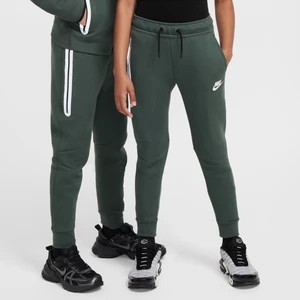 Zdjęcie produktu Joggery dla dużych dzieci o designie odbijającym światło Nike Sportswear Tech Fleece - Zieleń