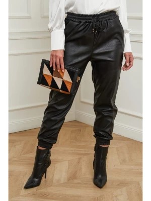 Zdjęcie produktu Joséfine Spodnie "Anubis" w kolorze czarnym rozmiar: S