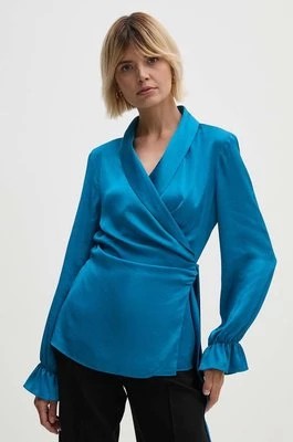 Zdjęcie produktu Joseph Ribkoff bluzka damska kolor niebieski gładka 243086