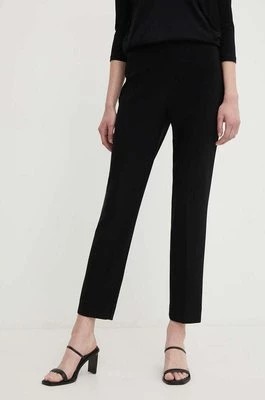 Zdjęcie produktu Joseph Ribkoff spodnie damskie kolor czarny proste medium waist 143105