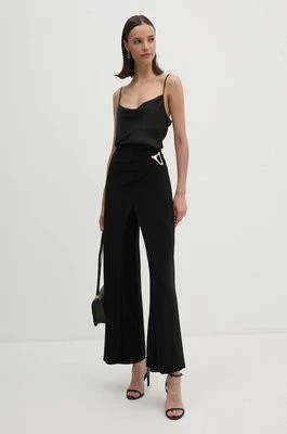 Zdjęcie produktu Joseph Ribkoff spodnie damskie kolor czarny szerokie high waist 243028