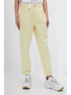 Zdjęcie produktu Josephine & Co Spodnie "Maas" w kolorze żółtym rozmiar: 42