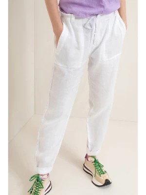 Zdjęcie produktu Josephine & Co Spodnie w kolorze białym rozmiar: 34