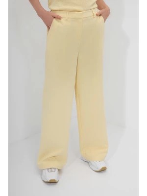 Zdjęcie produktu Josephine & Co Spodnie w kolorze żółtym rozmiar: 42