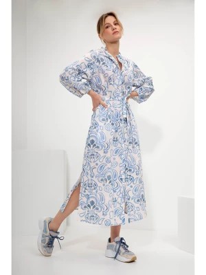 Zdjęcie produktu Josephine & Co Sukienka w kolorze biało-niebieskim rozmiar: 40