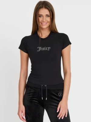 Zdjęcie produktu JUICY COUTURE Czarny t-shirt Retroshrunken Tee