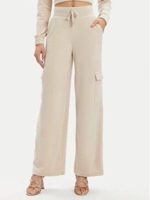 Zdjęcie produktu Juicy Couture Spodnie dresowe Audree JCWBJ23334 Beżowy Loose Fit