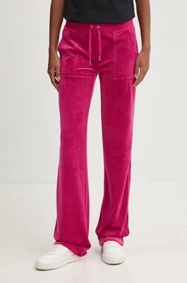 Zdjęcie produktu Juicy Couture spodnie dresowe DEL RAY PANT kolor różowy gładkie JCAP180EU