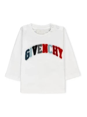 Zdjęcie produktu Junior Biała Bawełniana Koszulka z Logo Givenchy