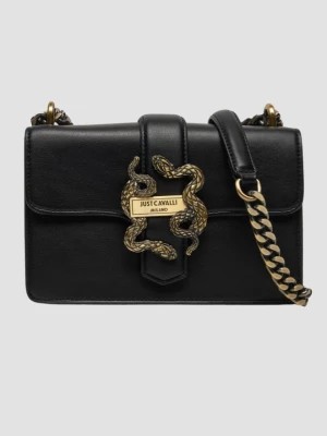 Zdjęcie produktu JUST CAVALLI Czarna torebka Range A New Iconic Snakes - Style 9