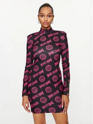 Zdjęcie produktu Just Cavalli Sukienka koktajlowa 75PAO935 Różowy Slim Fit