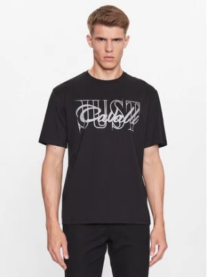Zdjęcie produktu Just Cavalli T-Shirt 75OAHT04 Czarny Regular Fit