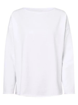 Zdjęcie produktu Juvia Damska bluza nierozpinana Kobiety Materiał dresowy biały jednolity,