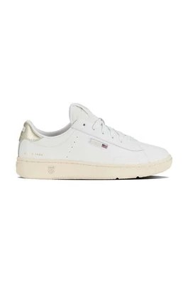 Zdjęcie produktu K-Swiss sneakersy skórzane SLAMMKLUB CC kolor biały 98911.149.M