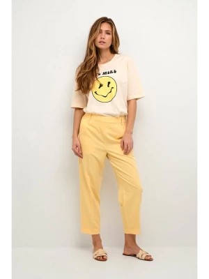 Zdjęcie produktu Kaffe Spodnie w kolorze żółtym rozmiar: 38