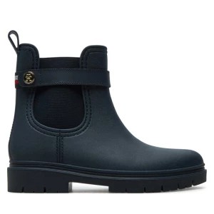 Zdjęcie produktu Kalosze Tommy Hilfiger Th Stud Rubberised Rainboot FW0FW08168 Granatowy