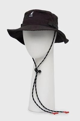 Zdjęcie produktu Kangol kapelusz bawełniany kolor czarny bawełniany
