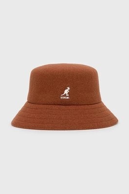 Zdjęcie produktu Kangol kapelusz wełniany kolor brązowy wełniany