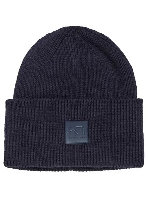 Zdjęcie produktu KARI TRAA Czapka-beanie "Kyte" w kolorze granatowym rozmiar: onesize