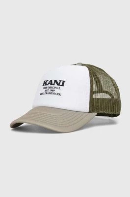 Zdjęcie produktu Karl Kani czapka z daszkiem kolor zielony wzorzysta