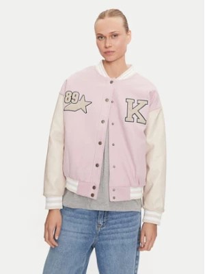 Zdjęcie produktu Karl Kani Kurtka bomber Retro 61750002 Różowy Regular Fit