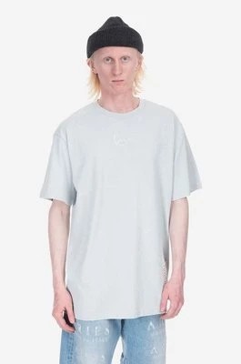 Zdjęcie produktu Karl Kani t-shirt bawełniany kolor niebieski z aplikacją 6037509-Niebieski