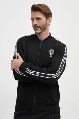 Zdjęcie produktu Karl Lagerfeld bluza męska kolor czarny z aplikacją 542900.705038