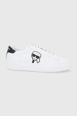 Zdjęcie produktu Karl Lagerfeld buty skórzane KUPSOLE III KL51030.011 kolor biały