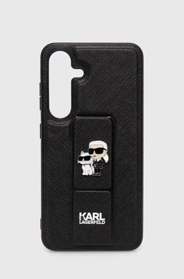 Zdjęcie produktu Karl Lagerfeld etui na telefon Galaxy S24 S921 kolor czarny KLHCS24SGSAKCPK