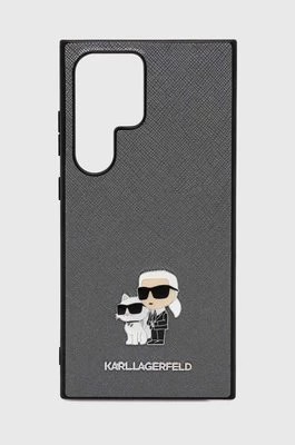 Zdjęcie produktu Karl Lagerfeld etui na telefon Galaxy S24 Ultra S928 kolor szary KLHCS24LPSAKCMPG