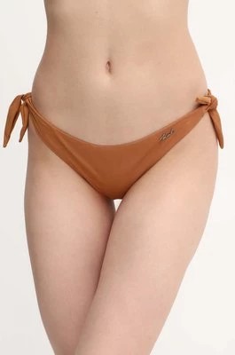 Zdjęcie produktu Karl Lagerfeld figi kąpielowe kolor brązowy