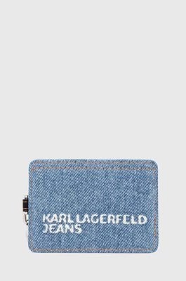 Zdjęcie produktu Karl Lagerfeld Jeans etui na karty kolor niebieski 245J3204