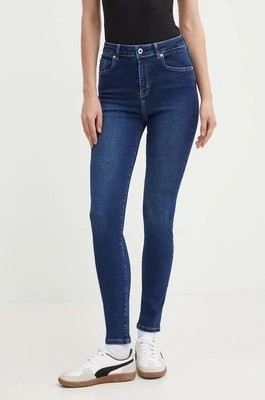 Zdjęcie produktu Karl Lagerfeld Jeans jeansy damskie kolor granatowy 245J1100