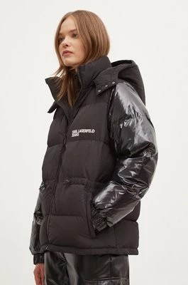 Zdjęcie produktu Karl Lagerfeld Jeans kurtka damska kolor czarny zimowa 245J1506