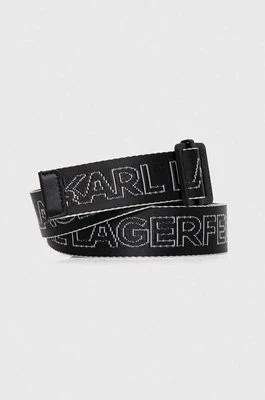 Zdjęcie produktu Karl Lagerfeld Jeans pasek damski kolor czarny