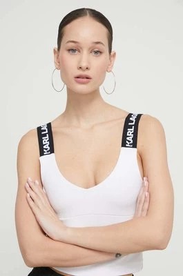 Zdjęcie produktu Karl Lagerfeld Jeans top damski kolor biały