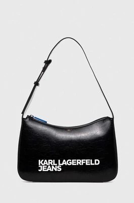 Zdjęcie produktu Karl Lagerfeld Jeans torebka ESSENTIAL LOGO BAGUETTE kolor czarny 241J3006