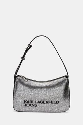 Zdjęcie produktu Karl Lagerfeld Jeans torebka kolor srebrny 246J3054